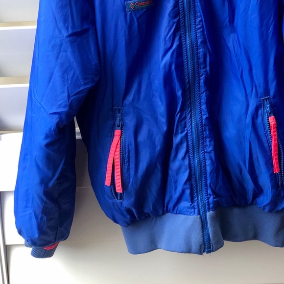 90’s Retro VNTG Columbia Jacket Reversible - Picture 7 of 8